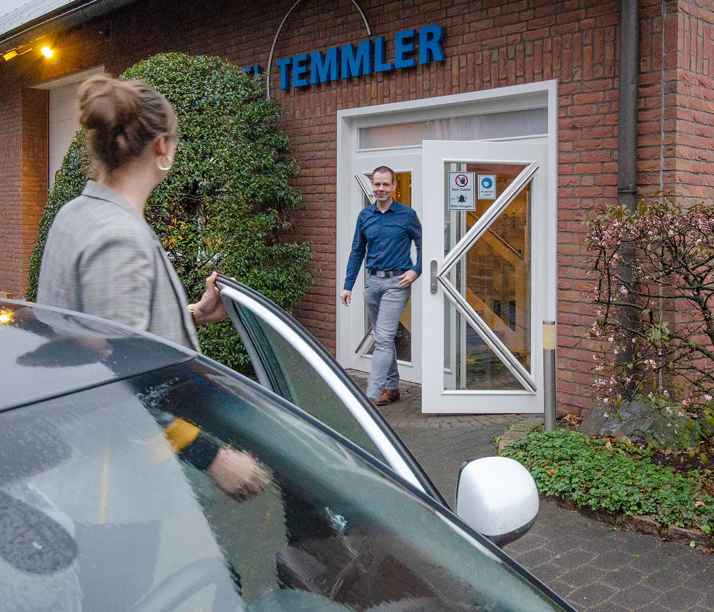 Prozessablauf bei der Tischlerei Temmler willkommen